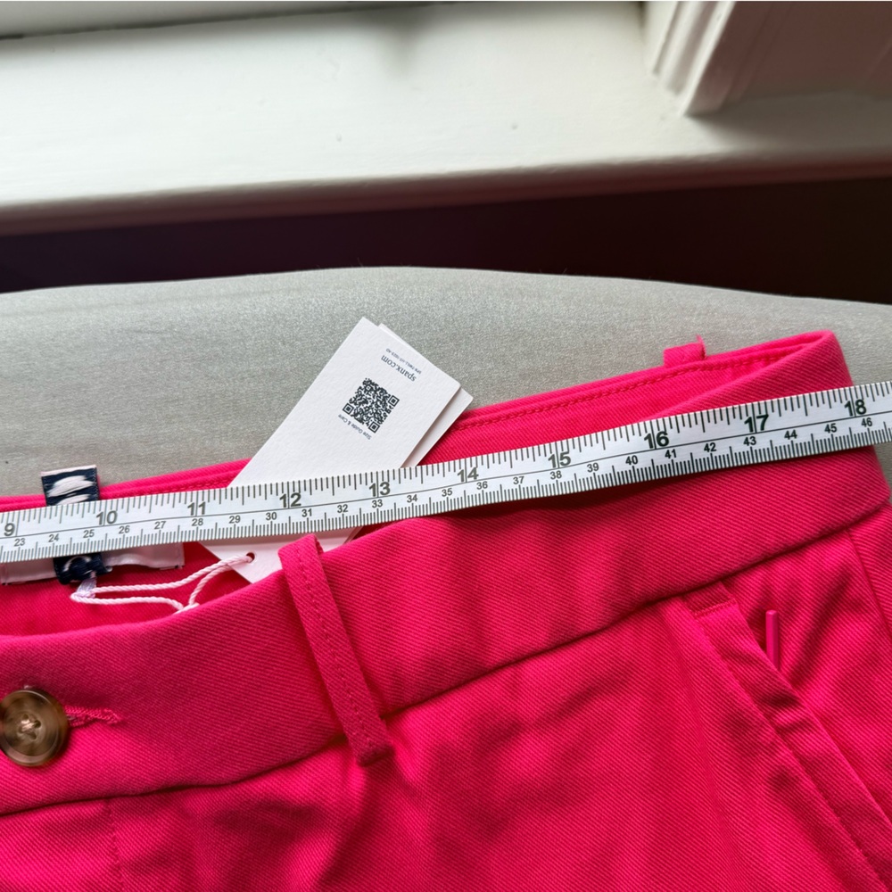 SPANX Supersmooth Stretch Twill Wide Leg Pants in Vibrant Pink - Picture 4 of 6